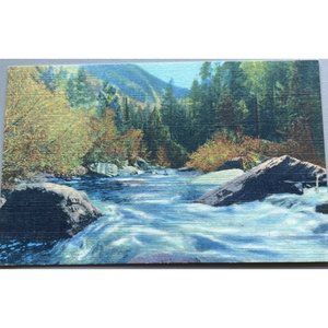 Devils Gulch North Fork Thompson River Mountain National Park Postcard